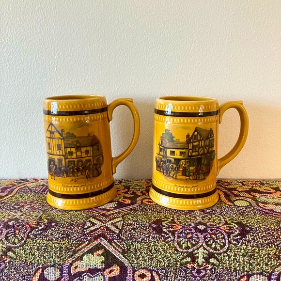 Vintage - Sadler England Beer Mugs - Picture 1 of 5